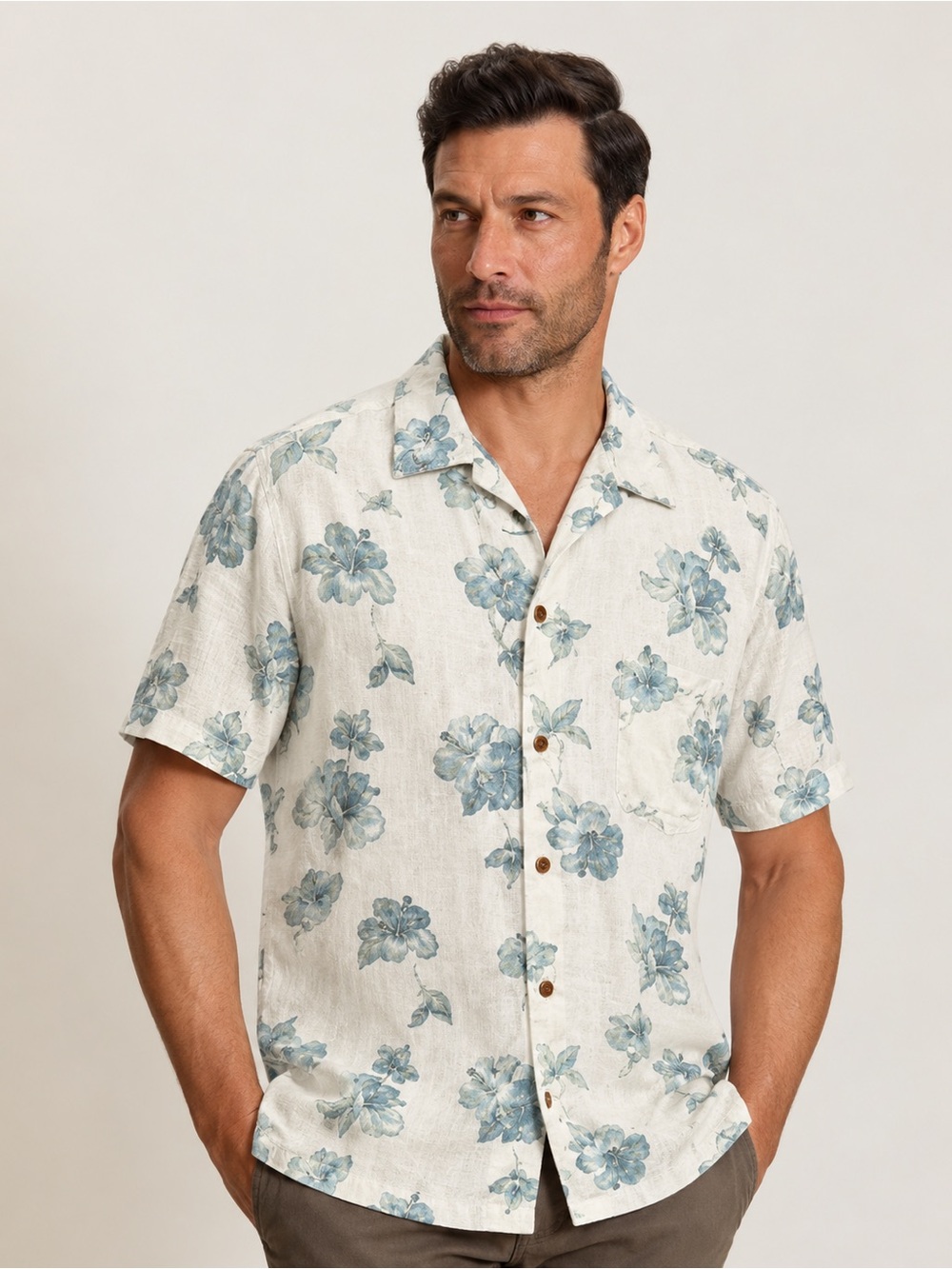 Tommy Bahama 100% Silk Hawaiian Camp Shirt 🌺🌴
